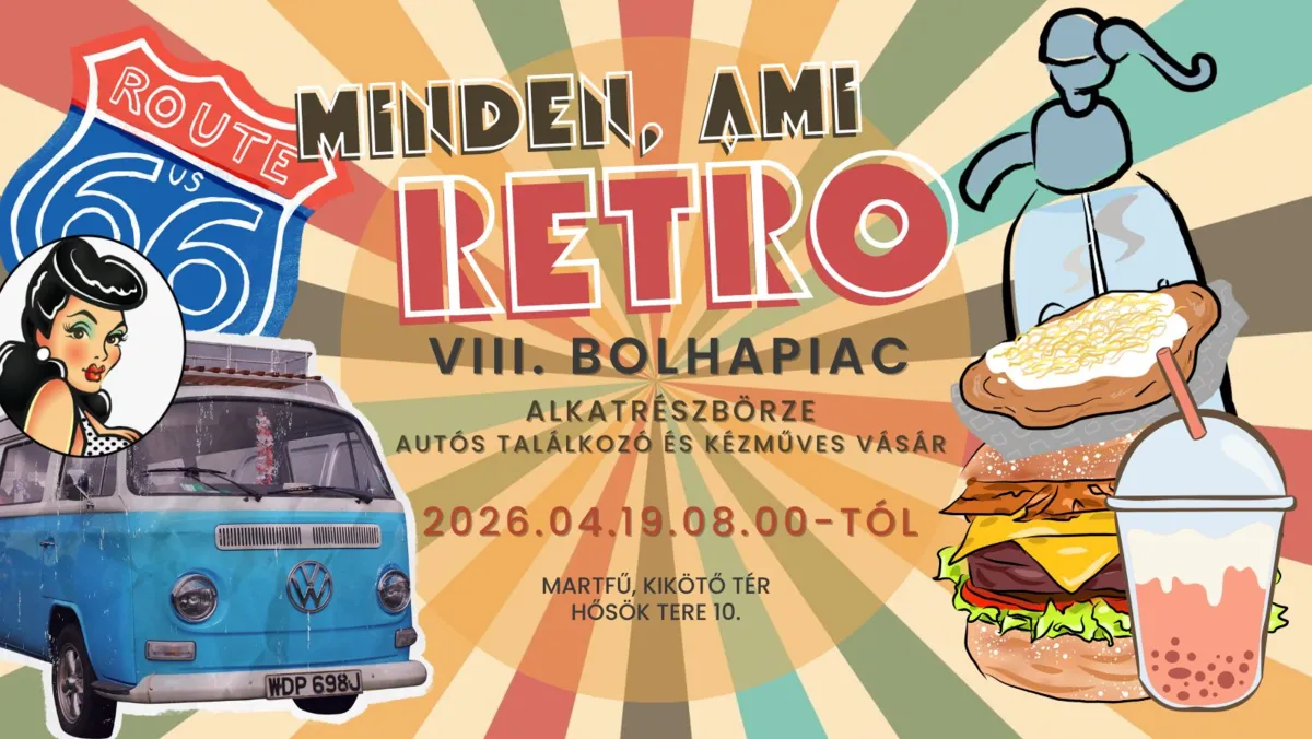 VIII. Retro Bolhapias, alkatrészbörze, találkozó