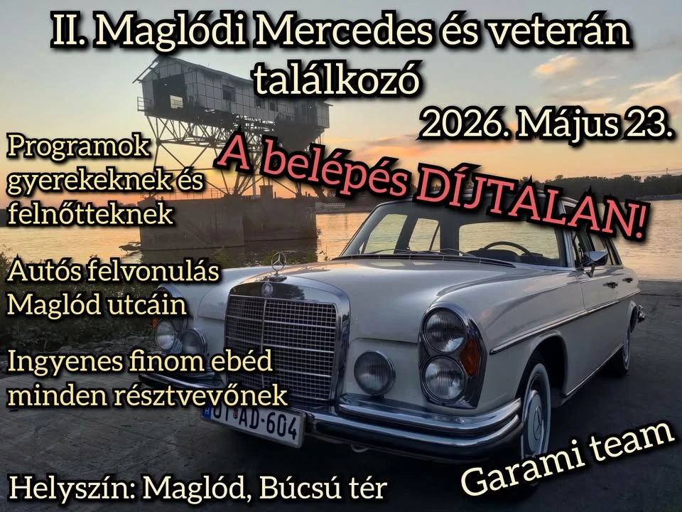II. Maglódi Mercedes és veterán találkozó