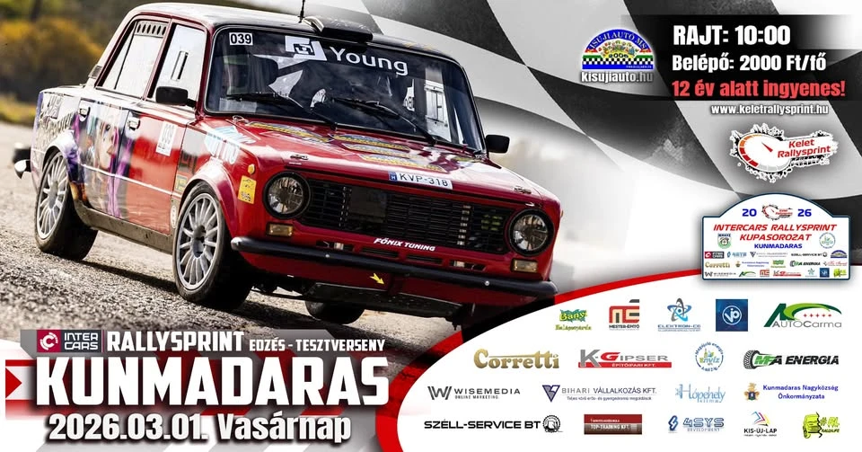 Intercars Rallysprint Edzés és Teszt