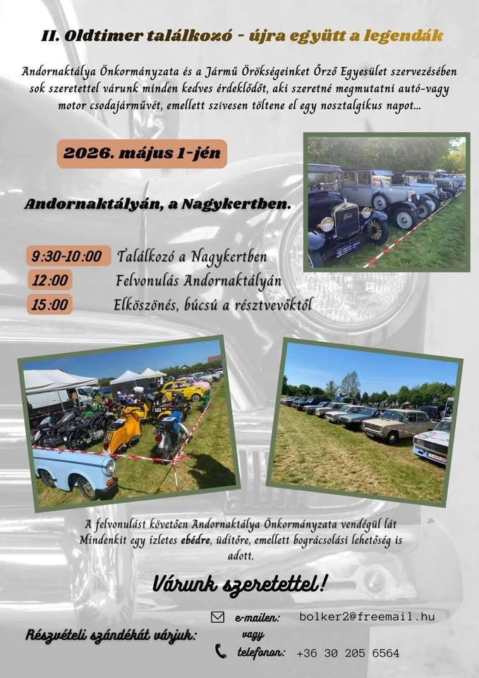 II. Oldtimer Találkozó - újra együtt a legendák