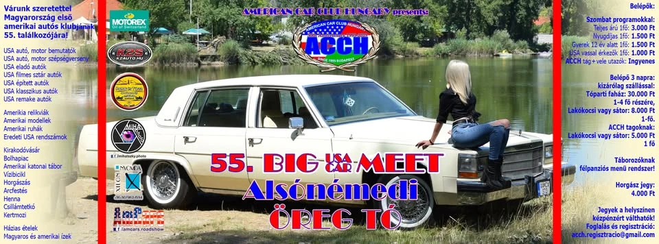 55. Big USA Car Meet; Amerikai Autós Találkozó