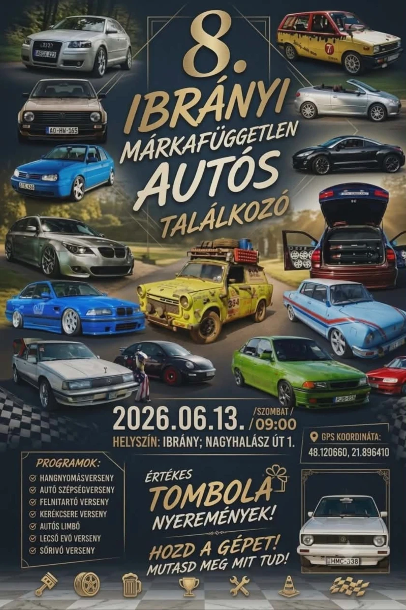 8. Ibrányi Márkafüggetlen Autós Találkozó