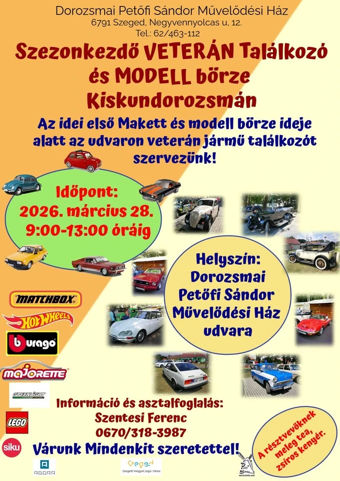 Szezonkezdő veterán találkozó és modell börze