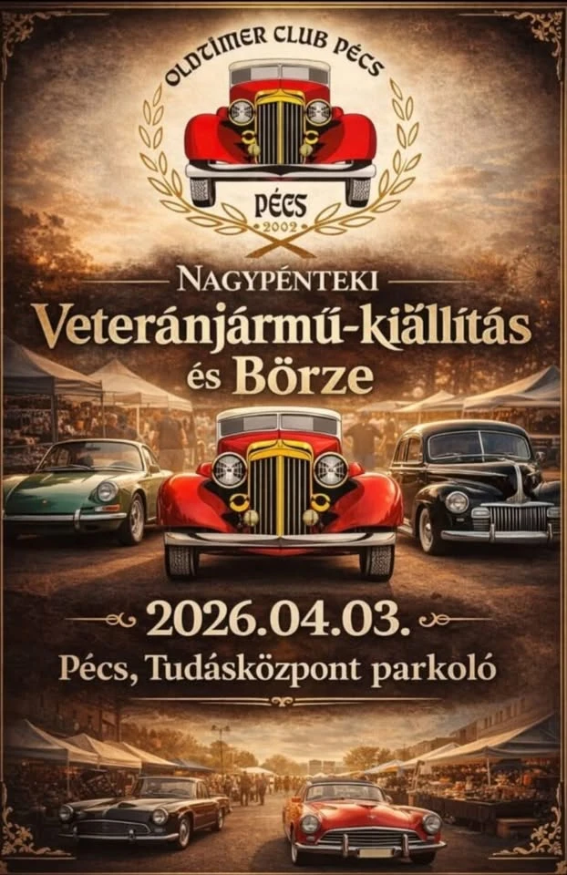 Nagypénteki Veteránjármű-Kiállítás és Börze