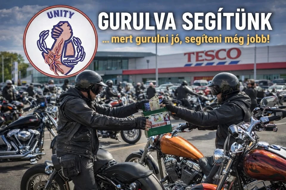 Gurulva segítünk – Jótékonysági motoros gurulás