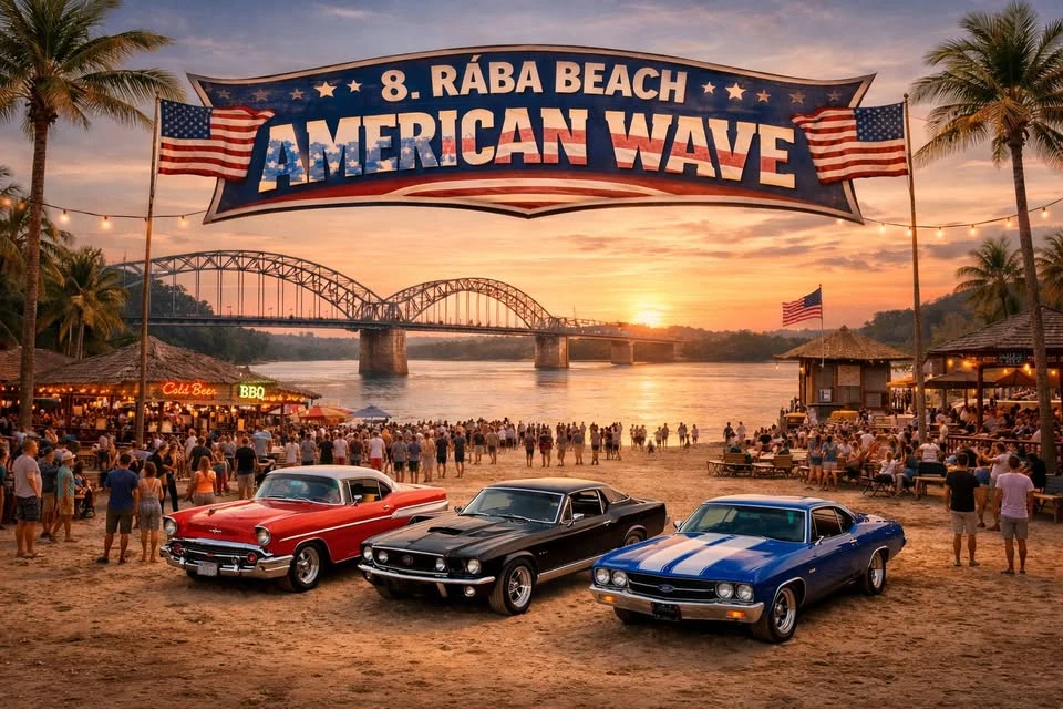 8. Rába Beach American Wave