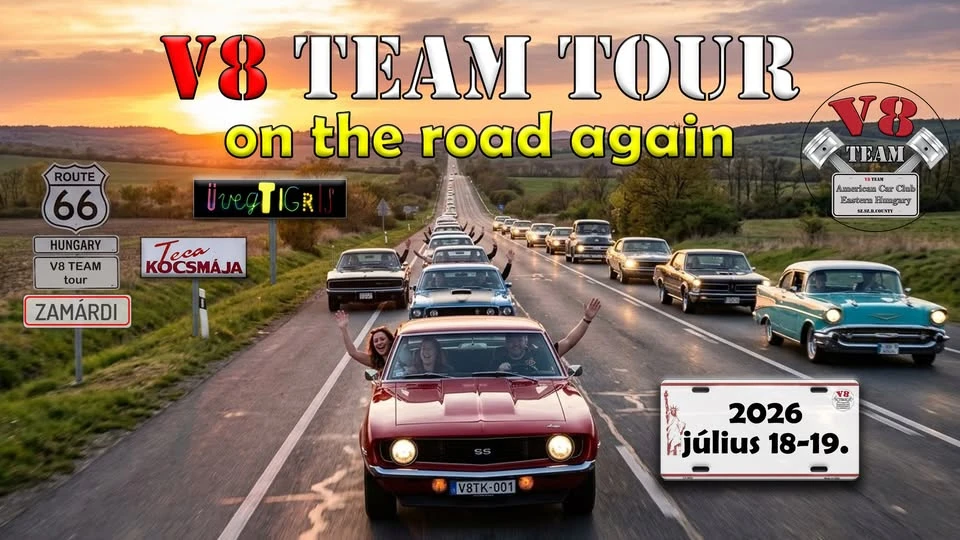 V8 Team Summer Cruise – A Nagy Portya!