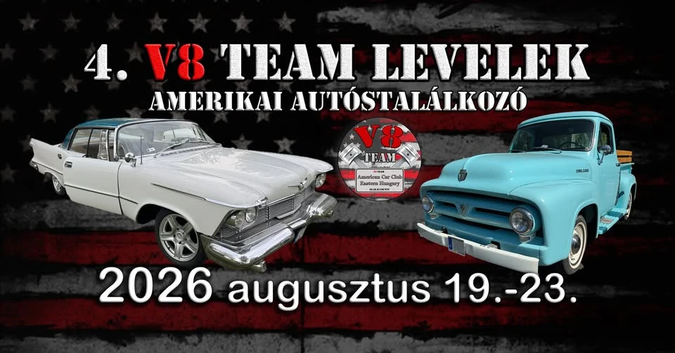 4. V8 Team Amerikai Autóstalálkozó