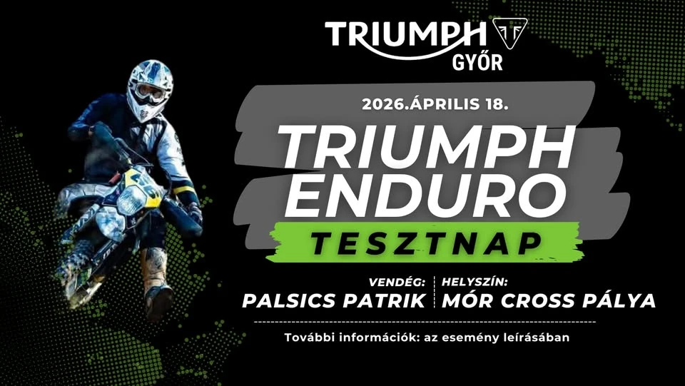 Triumph Enduro Tesztnap