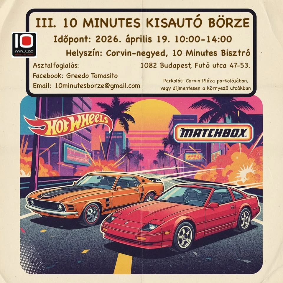 III. 10 Minutes Kisautó Börze