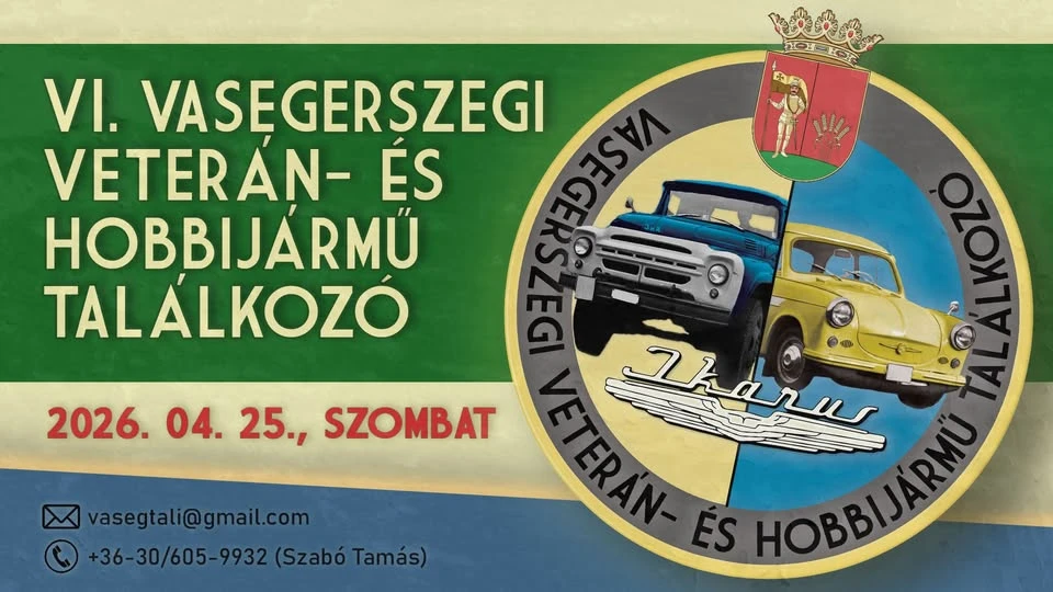 VI. Vasegerszegi veterán és hobbijármű találkozó