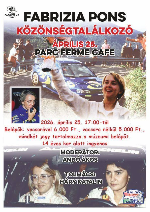 Közönségtalálkozó Fabrizia Pons