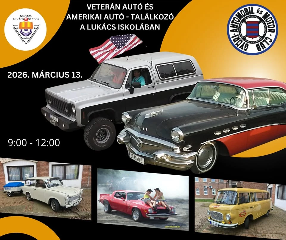Veterán- és Amerikai autó találkozó