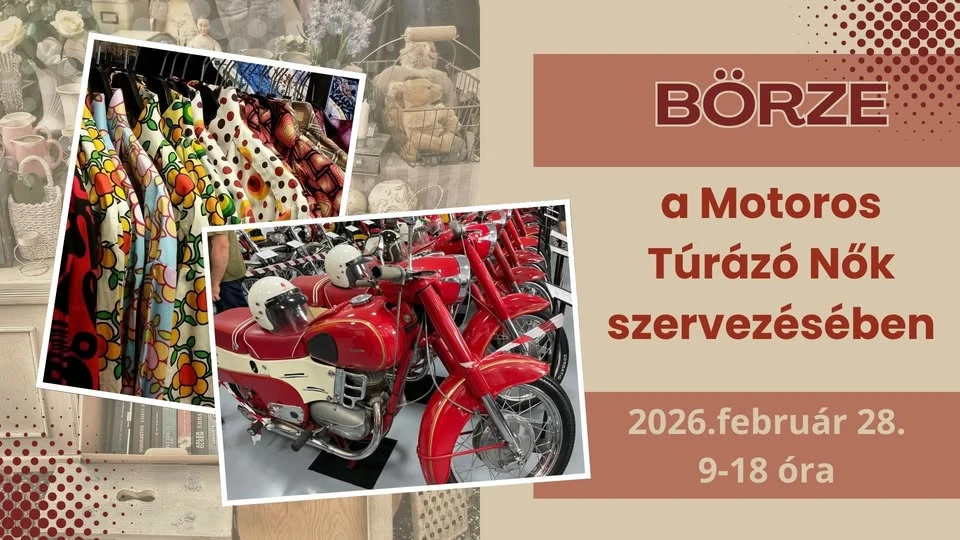 Börze a Motoros Túrázó Nők szervezésében