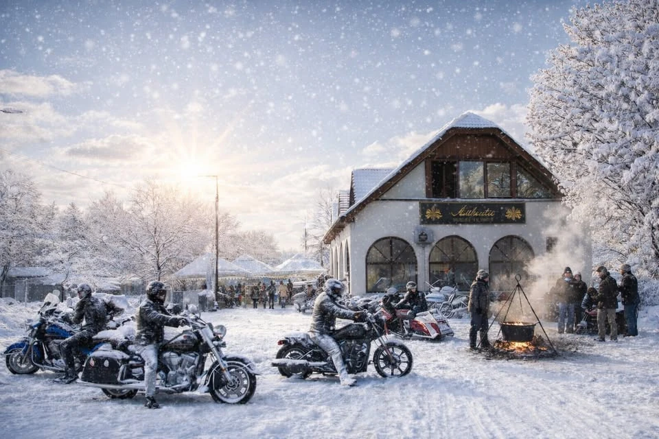 Télzáró Motoros Találkozó az Authenticban