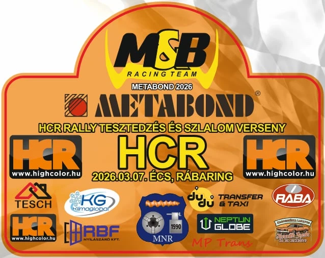 Metabond Rally Tesztedzés és Szlalom Verseny