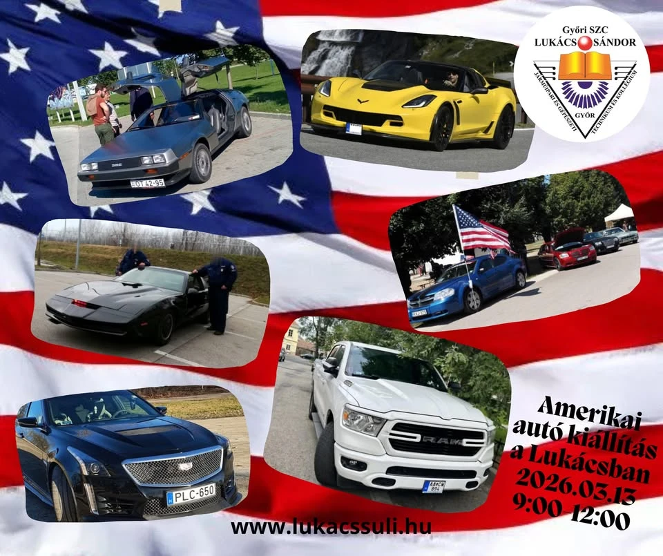 Amerikai autó kiállítás a Lukácsban!