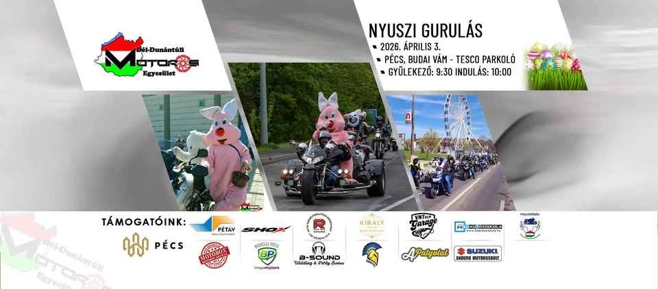 DDME - Motoros Nyuszi Gurulás