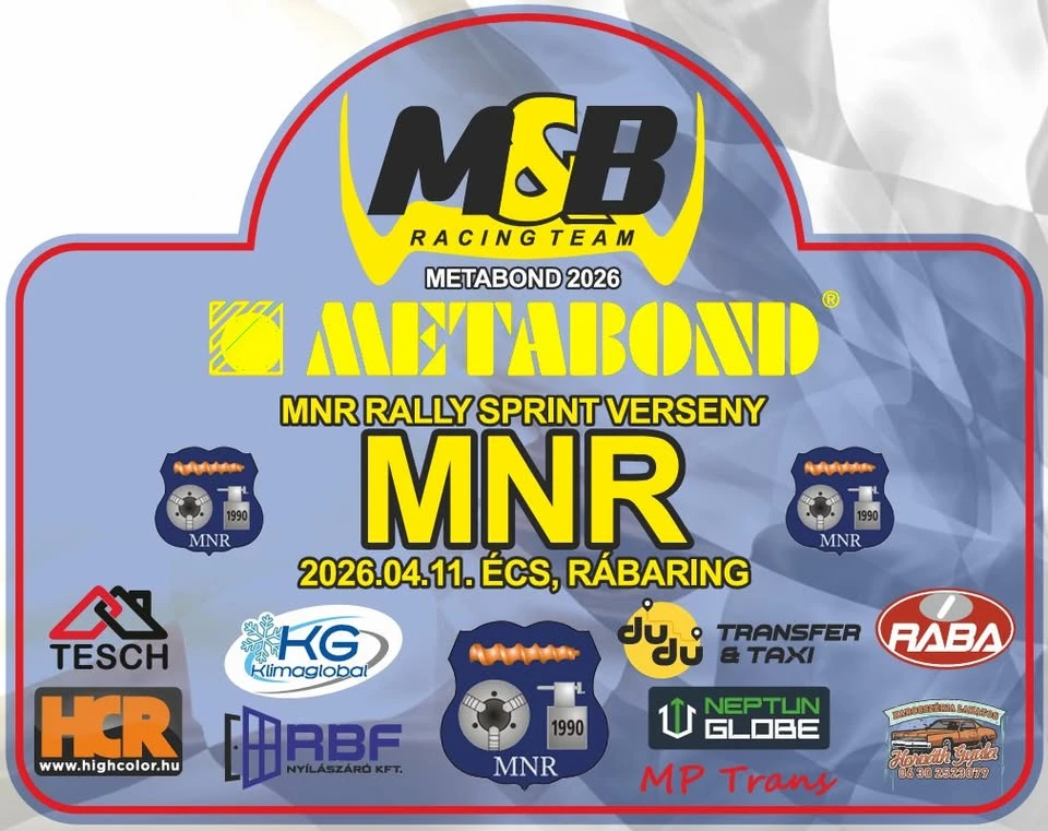 METABOND Rally Sprint MNR kft kupa