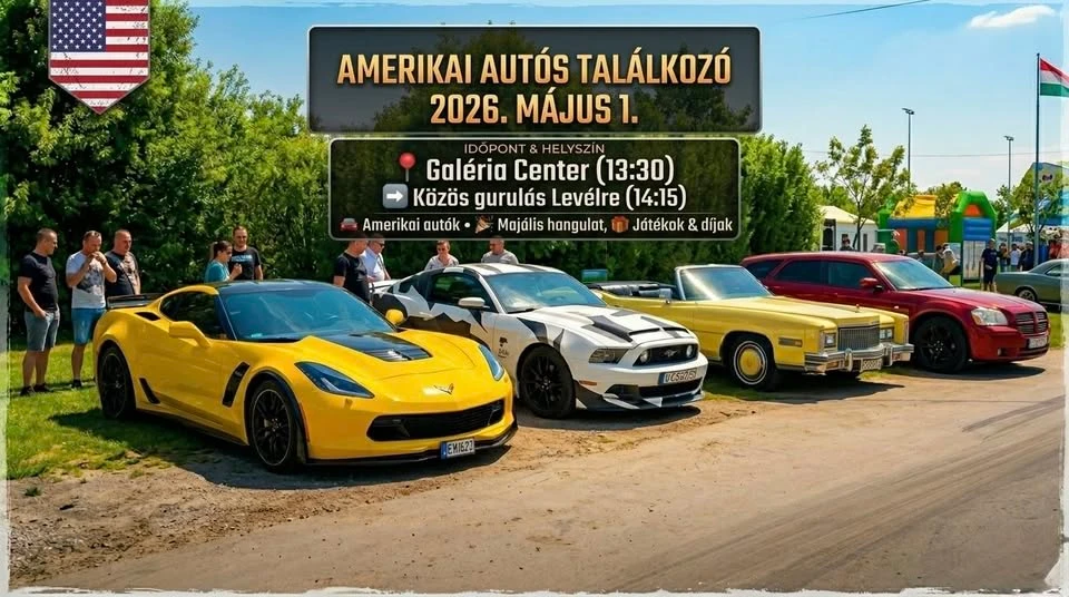 Amcsi vasak a Levéli Majálison