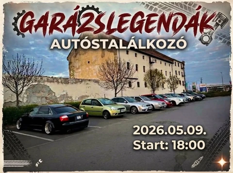 Garázslegendák Autóstalálkozó