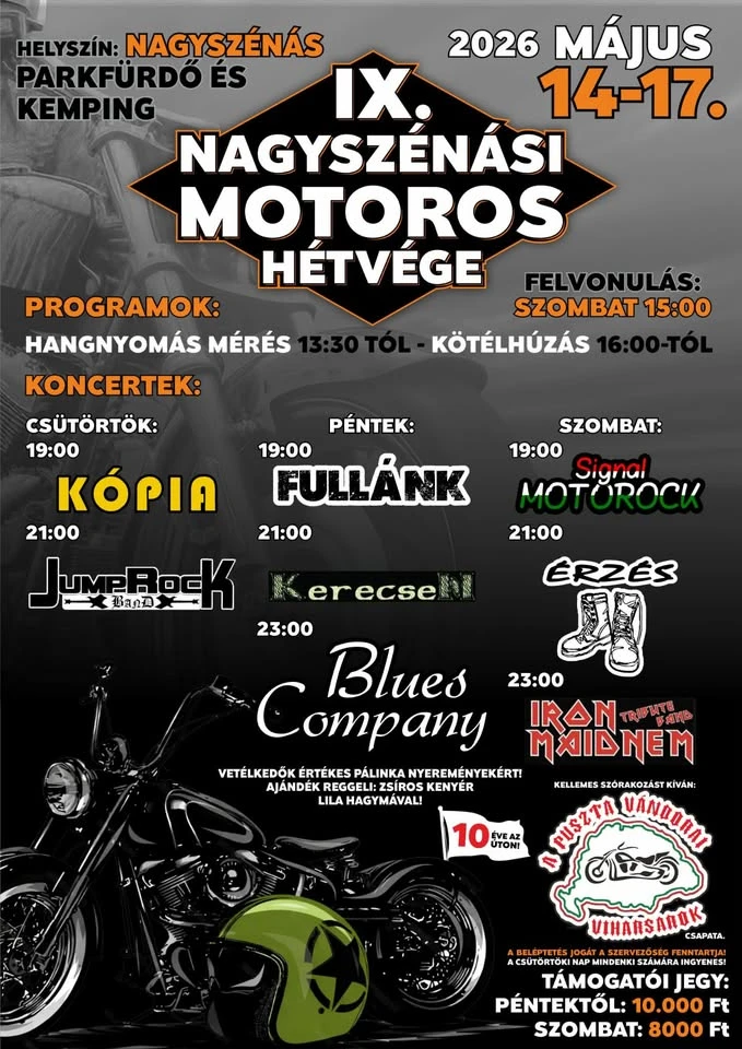 IX. Puszta Vándorai Motoros Hétvége