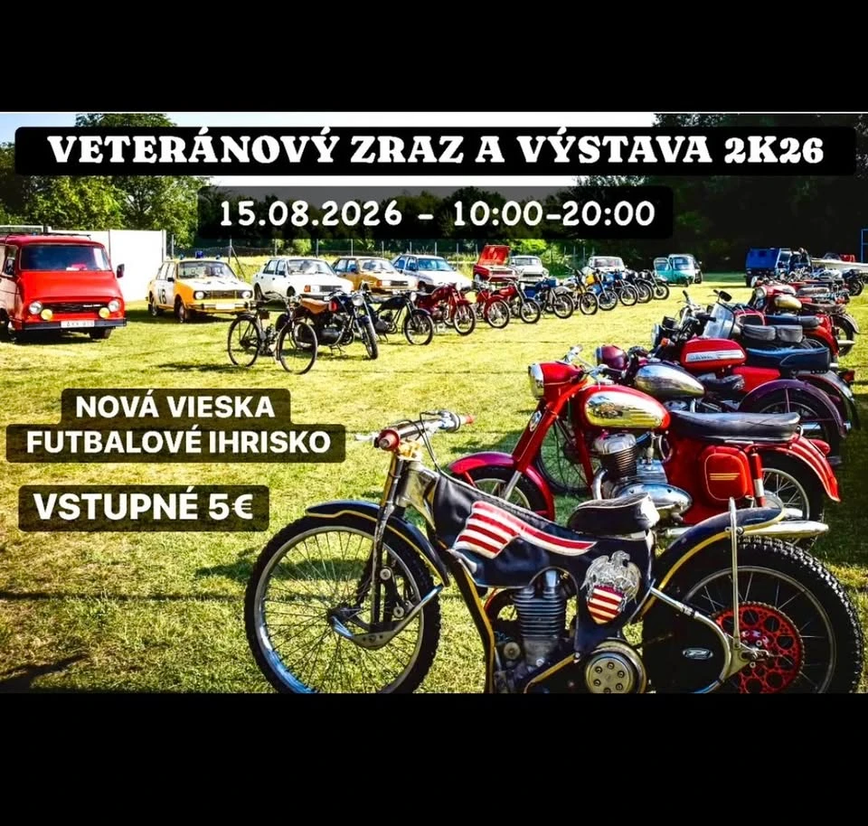 Veteránový zraz a výstava / Veterán találkozó és kiállítás