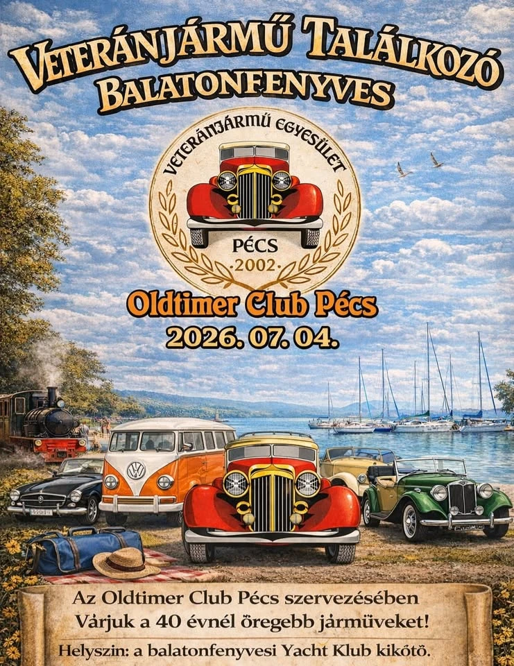 Veteránjármű Kiállítás az Oldtimer Club Szervezésében