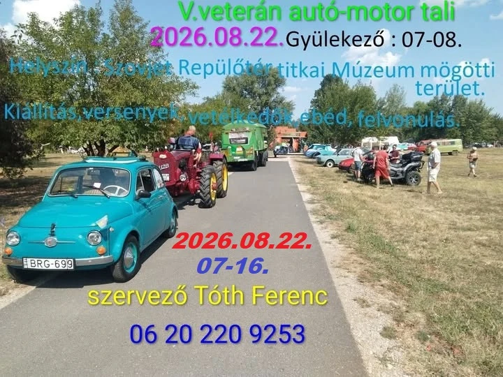 V. Berekfürdői Autó-Motoros Veterán Találkozó