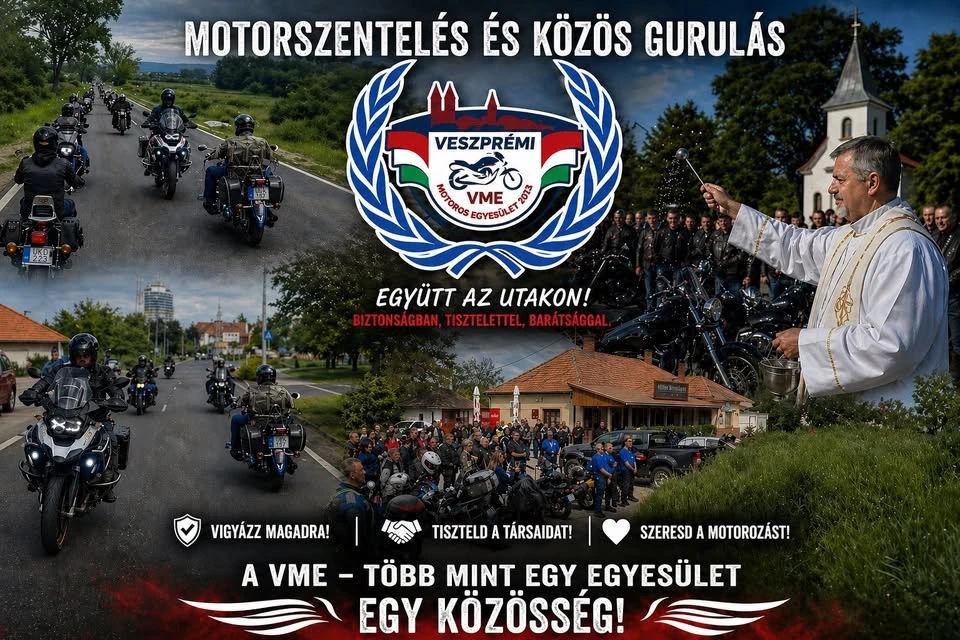 Motorszentelés és közös gurulás