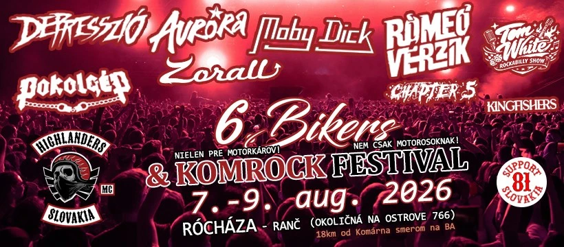 6. Bikers&Komrockfestival
