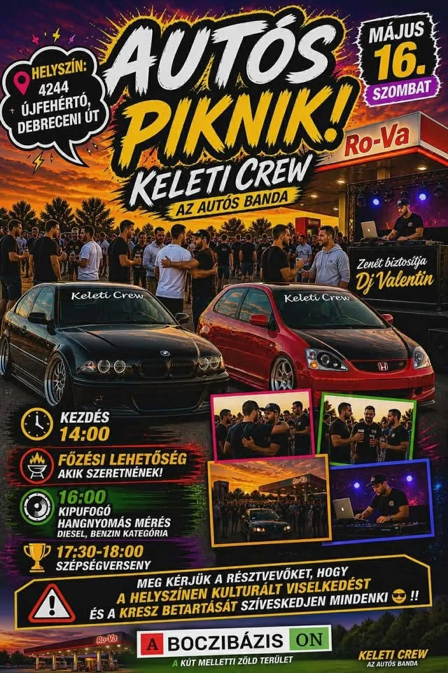 Keleti Crew Autós Piknik
