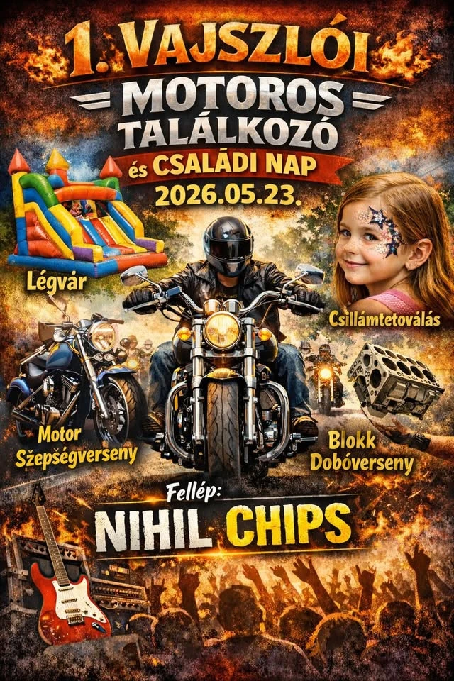 I. Vajszlói Motoros Találkozó és Családi Nap