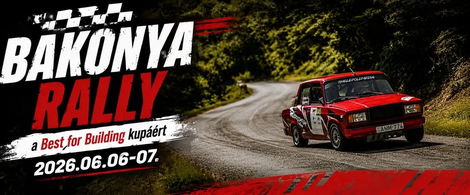 Bakonya Rally a Best for Building kupáért