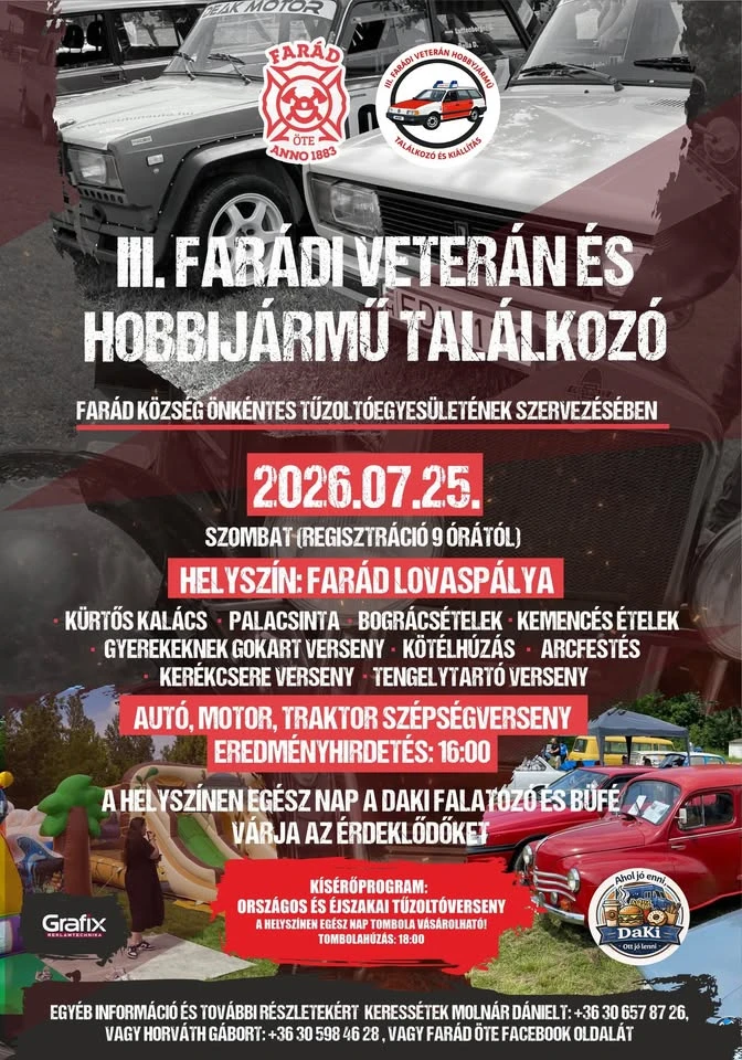 III. Veterán és Hobbijármű találkozó