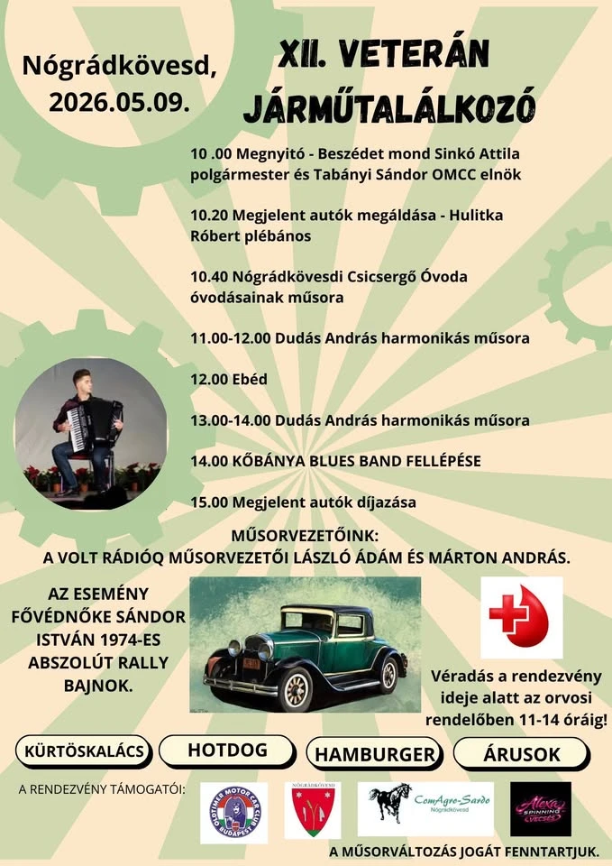 XII. Veterán Járműtalálkozó