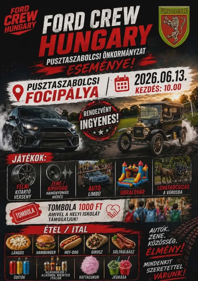 FordCrewHungary Jótékonysági találkozó