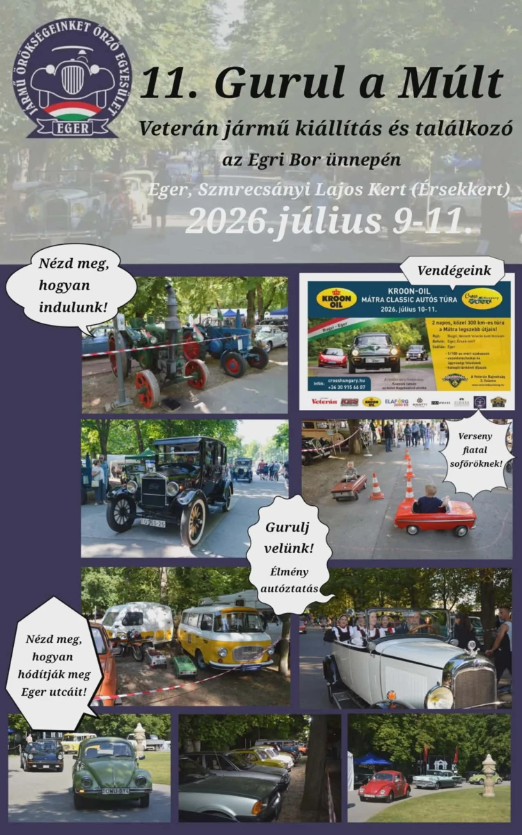11. Gurul a Múlt az Egri Bor Ünnepén