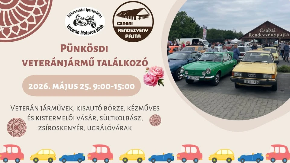 Pünkösdi Veteránjármű Találkozó