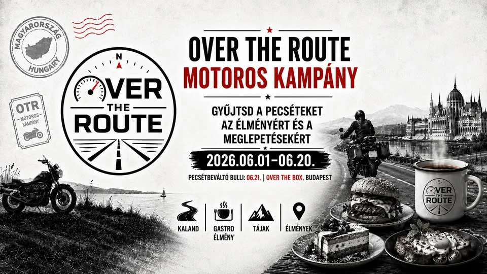 Over The Route - Motoros pecsétgyűjtés