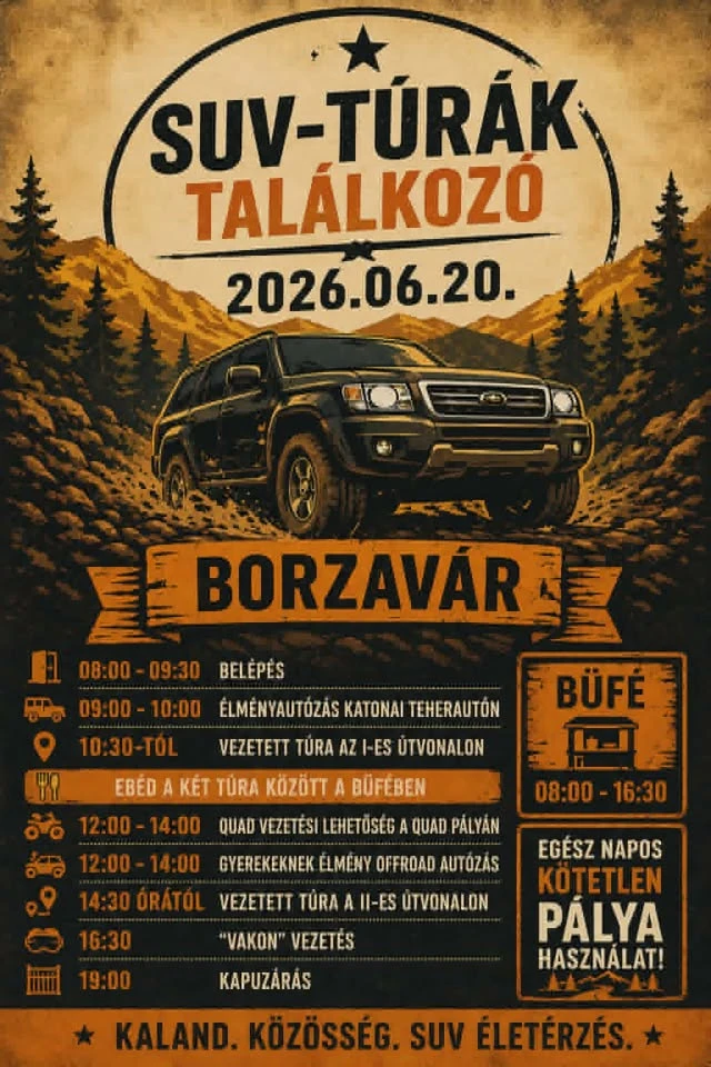 III. SUV-Túrák Találkozó