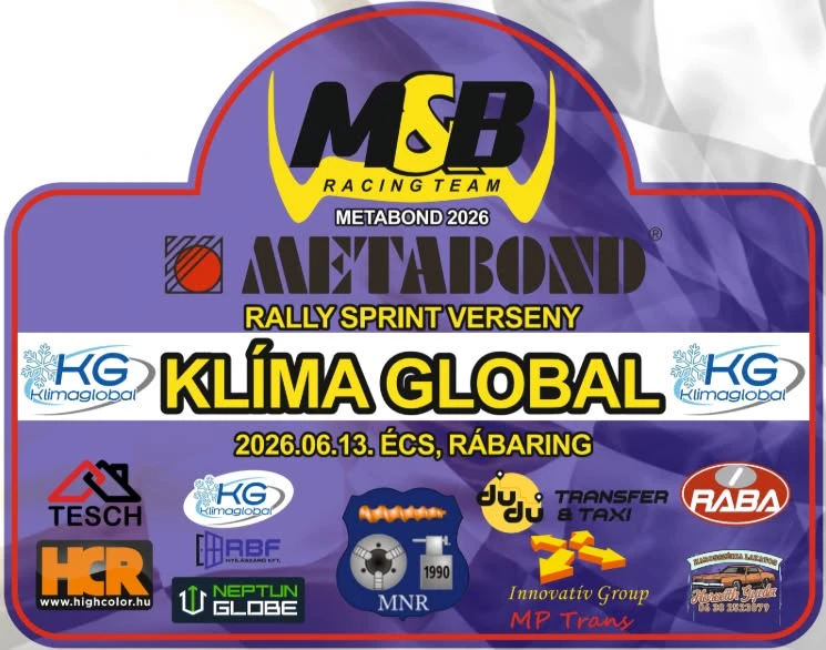 METABOND Rally Sprint KLIMA GLOBÁL kupa