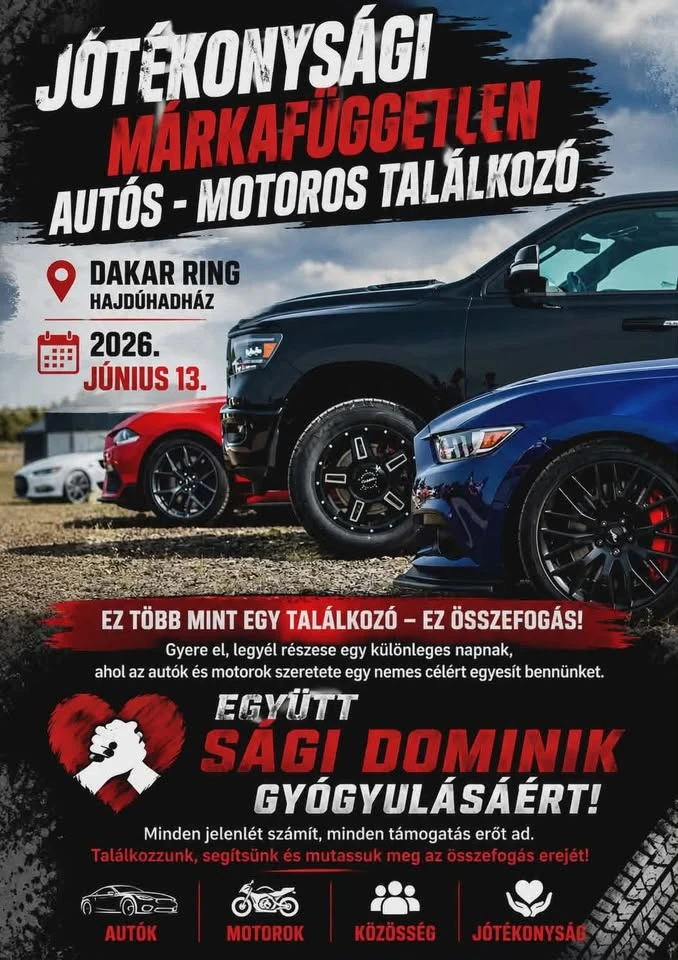 Jótékonysági Márkafüggetlen Autós-Motoros Találkozó