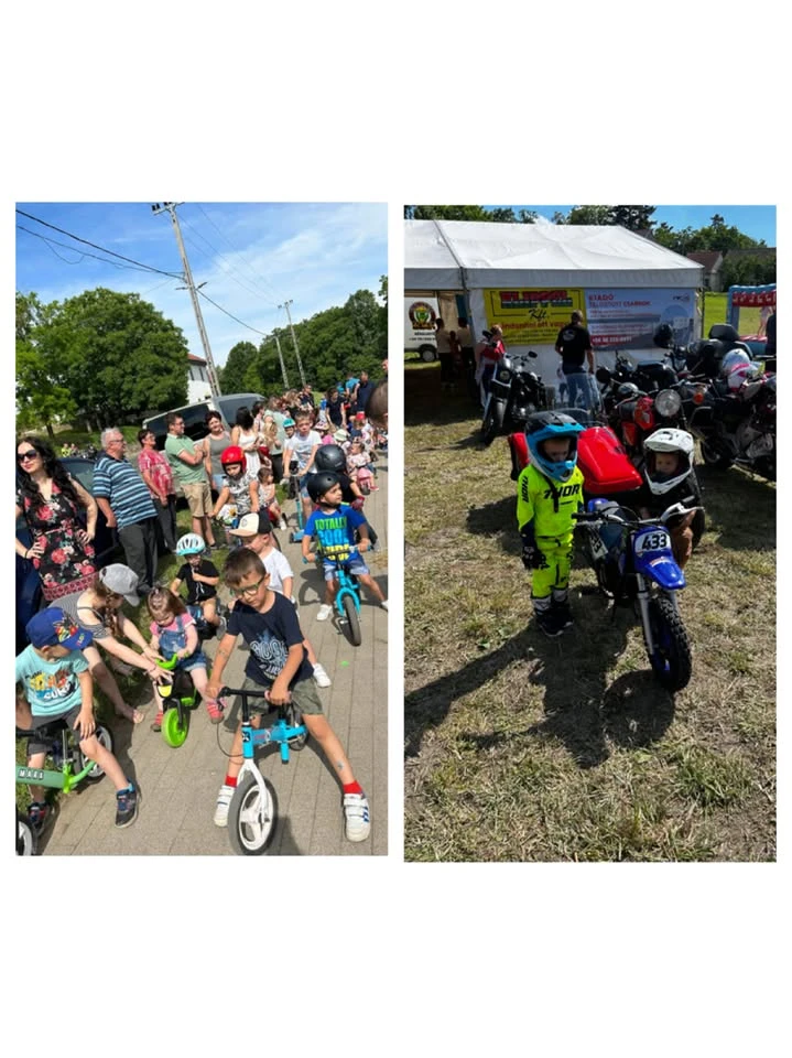 7. Legszelídebb motorosok felvonulása