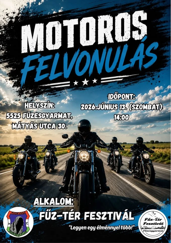 III. Gyarmati Motoros Felvonulás