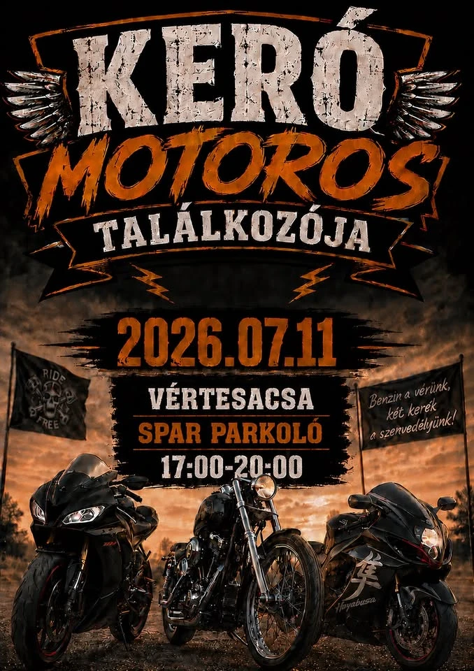 Keró motoros találkozója