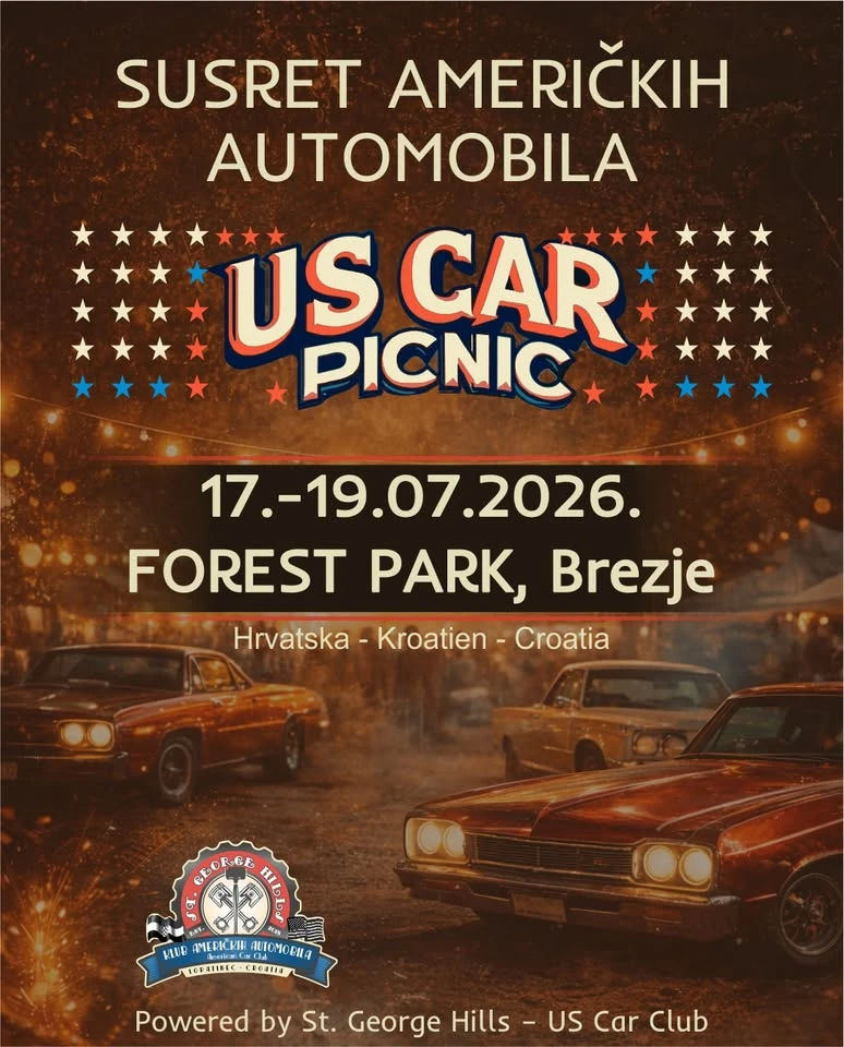 5. US CAR PICNIC · Susret američkih automobila