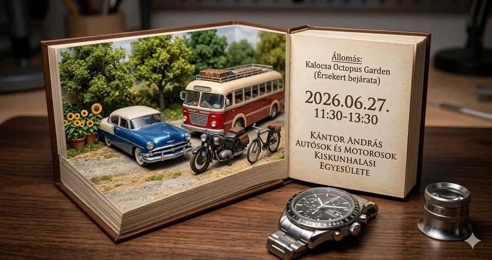 Veterán Autós és Motoros Túra – Megálló Kalocsán!