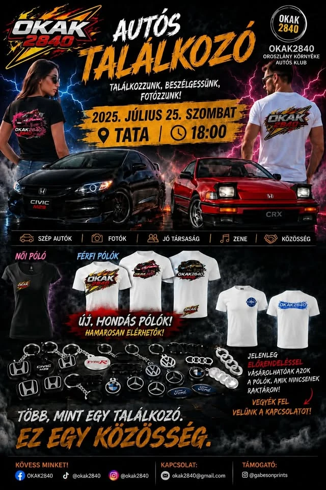 OKAK2840 Autós Találkozó