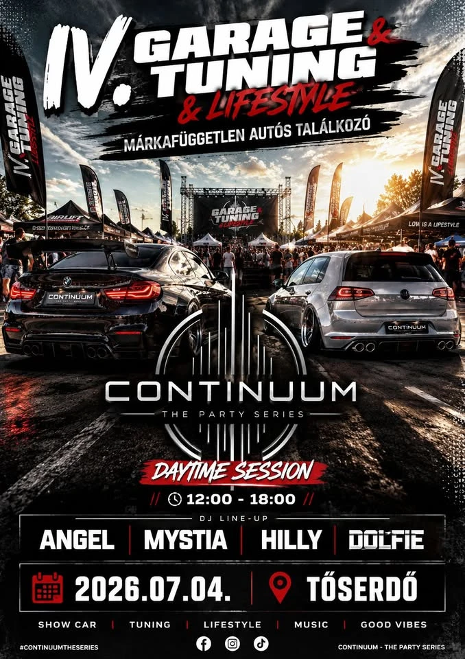 Continuum Daytime Session & IV. Garage & Tuning & Lifestyle